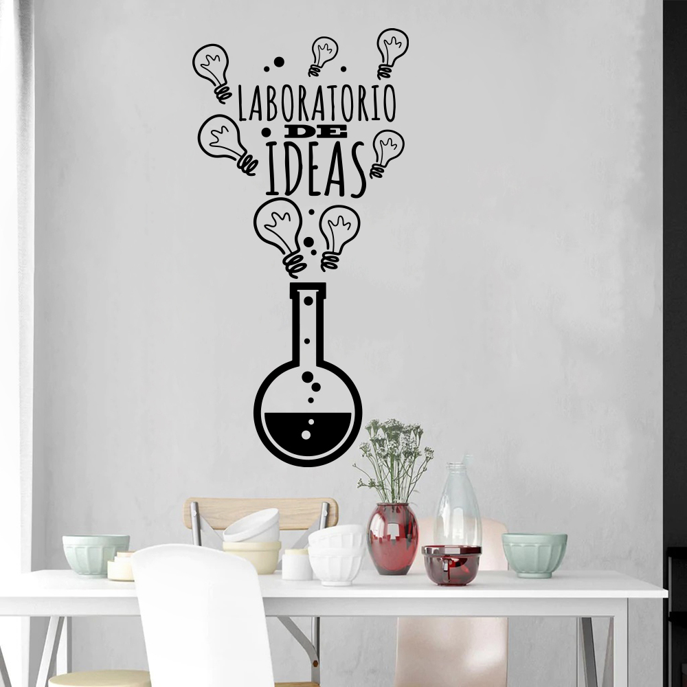 Lighting Home Decor Ideas - Laboratório Espanhol De Idéias, Lâmpada Adesivo
