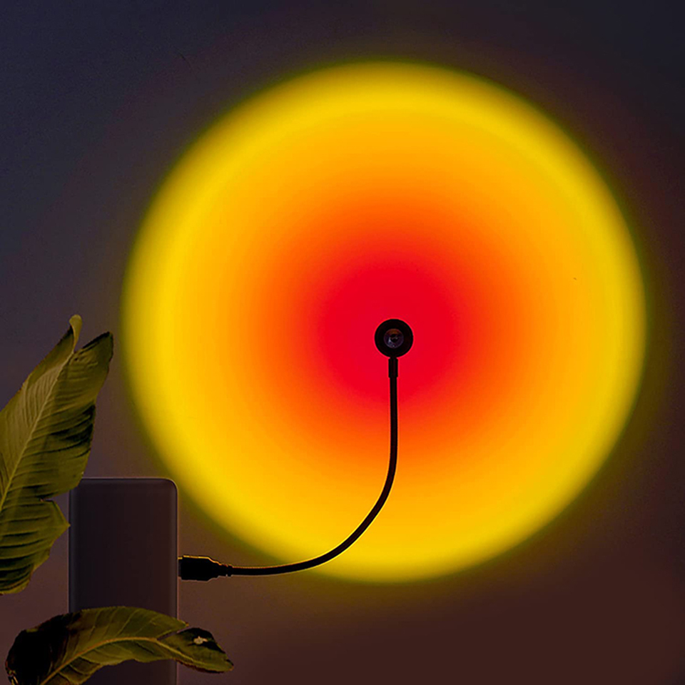 Sunset Lamp Projection - 1x usb pôr do sol lâmpada