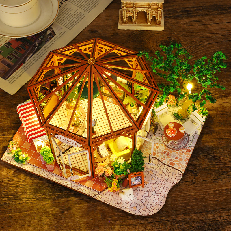 Lighting Home Decor Products - Diy kit de modelo em miniatura