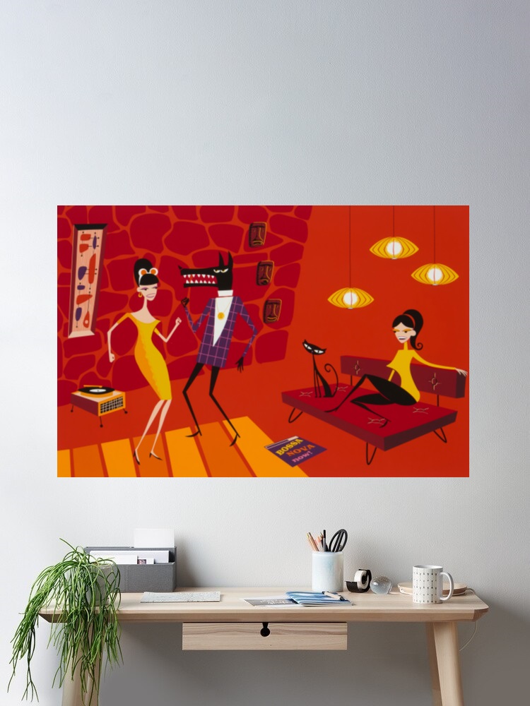 Nova Decor & Lighting Vase - Josh Agle Bossa Nova Agora Foto