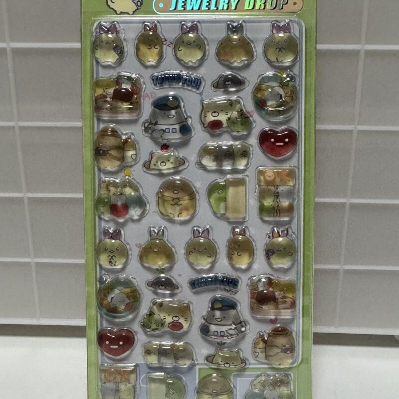 Lighting Decor Items - Adesivo de Desenho Animado Sumikkogurashi, Cristal