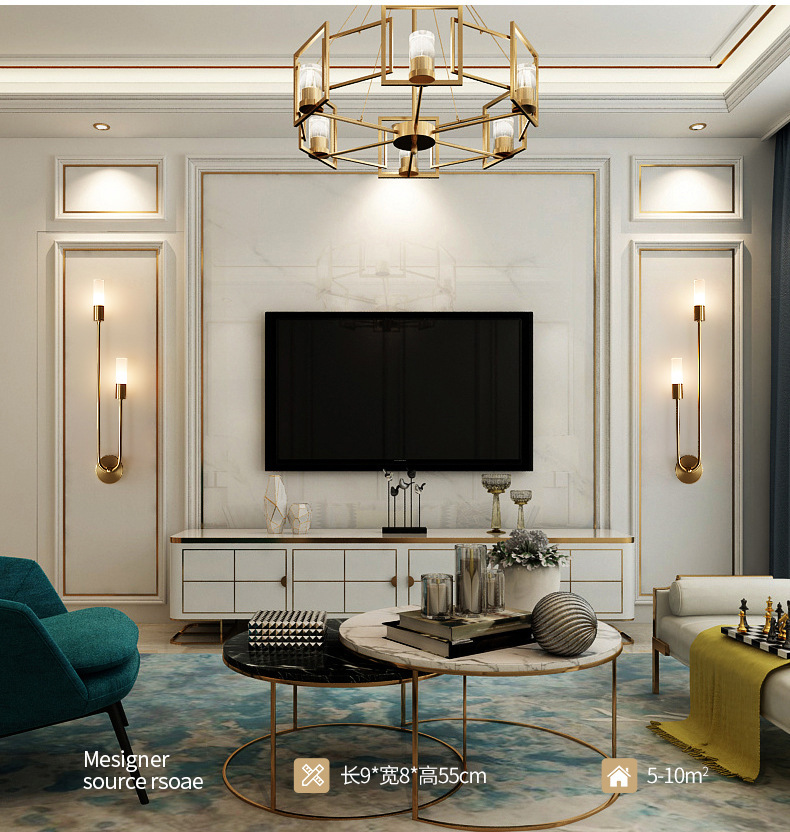 Luminária de Parede LED Decora - Lighting Decor Living Room avaliação e preço