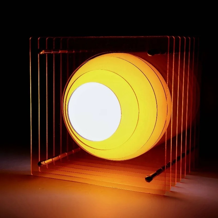 Diy acrílico mil camadas lâmpa - Lighting Decor Items avaliação e preço