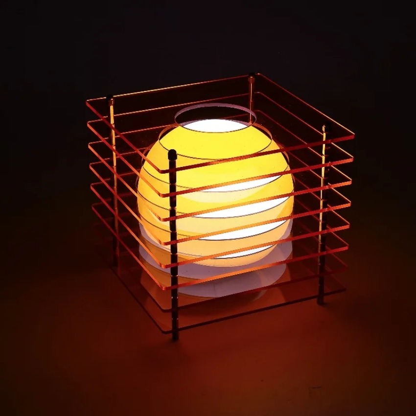 Diy acrílico mil camadas lâmpa - Lighting Decor Items avaliação e preço