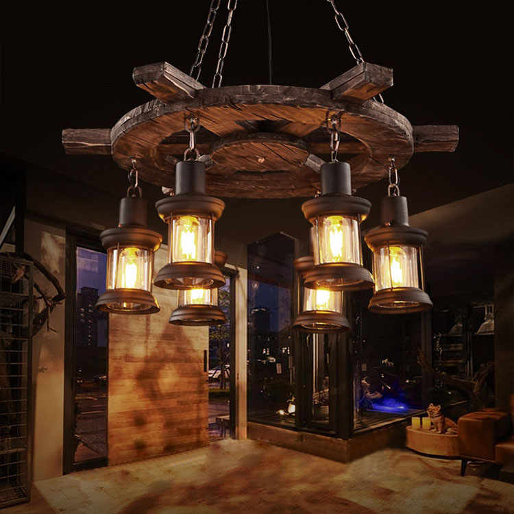 Luminária Pendente de Madeira  - Lighting Decor Living Room avaliação e preço