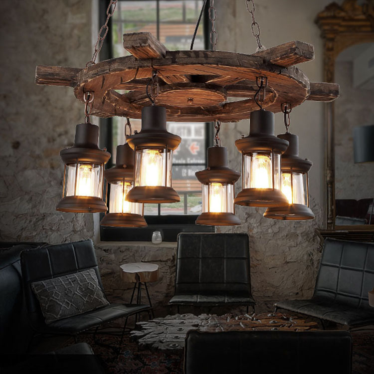 Luminária Pendente de Madeira  - Lighting Decor Living Room avaliação e preço