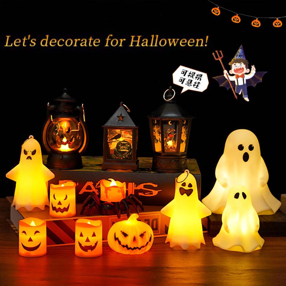 Halloween led abóbora lanterna - Lighting Home Decor Products avaliação e preço