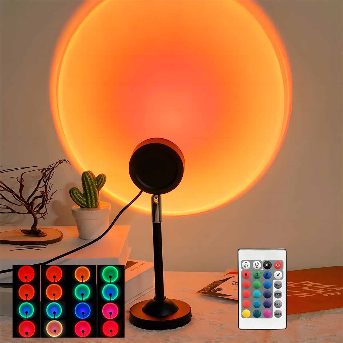 Luz de Projeção do Pôr do Sol  - Sunset Lamp Projection avaliação e preço