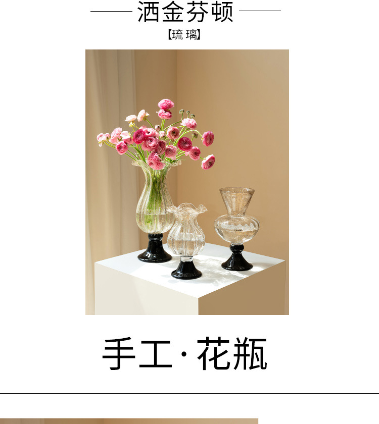 Vaso de vidro antigo francês,  - Lighting Decor Living Room avaliação e preço